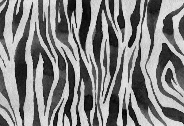 Rebel Walls pilttapeet Zebra Stripes, Graphite R19448