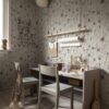 Sandberg tapeet Lo, Sage Green S10102