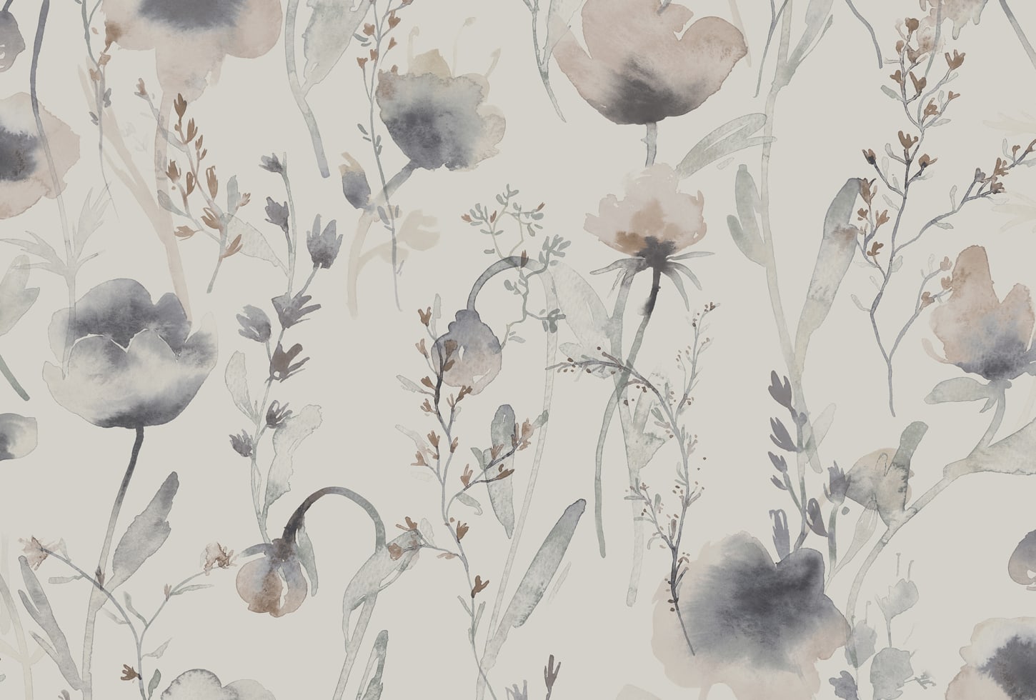 Sandberg tapeet Lo, Sage Green S10102