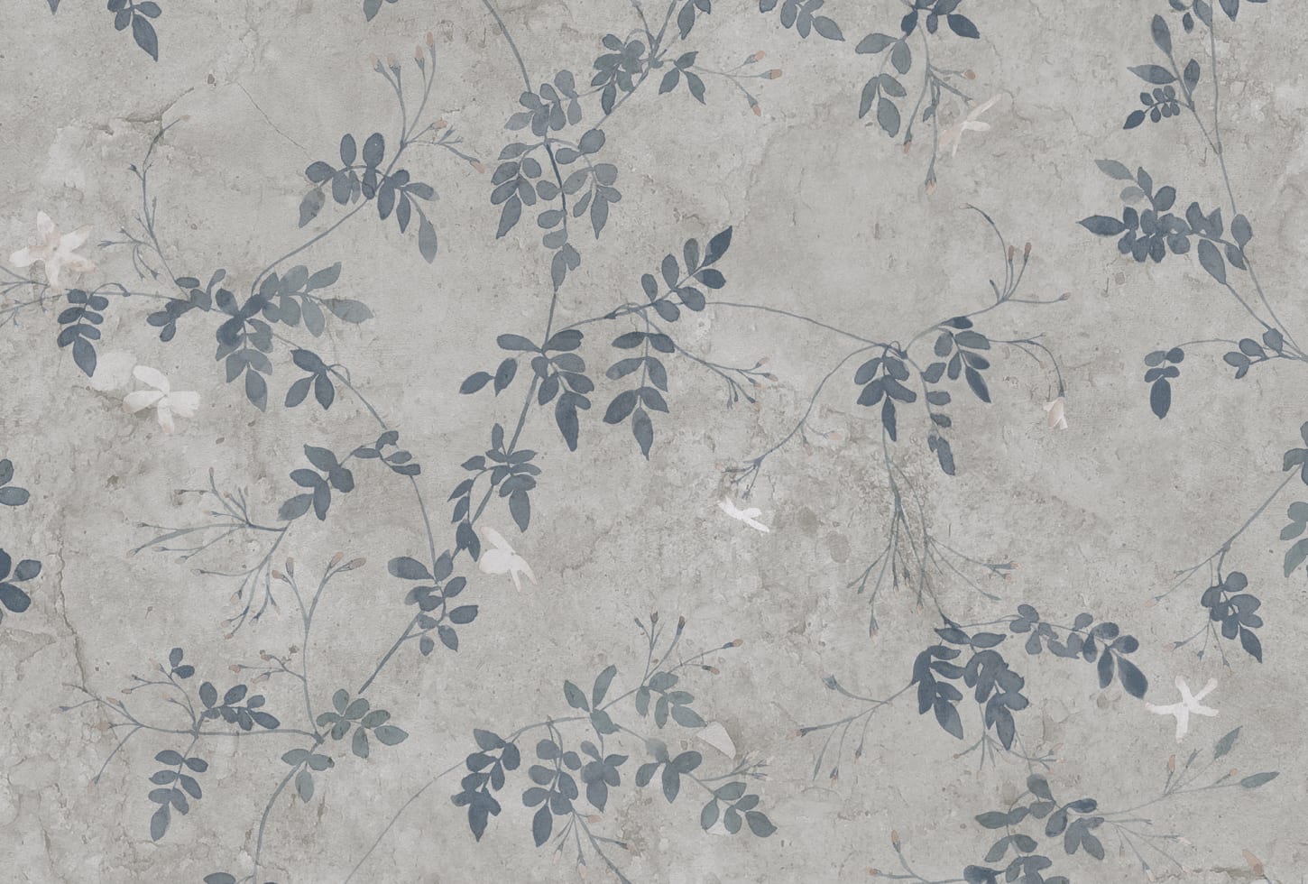 Sandberg tapeet Irene, Indigo Blue S10113