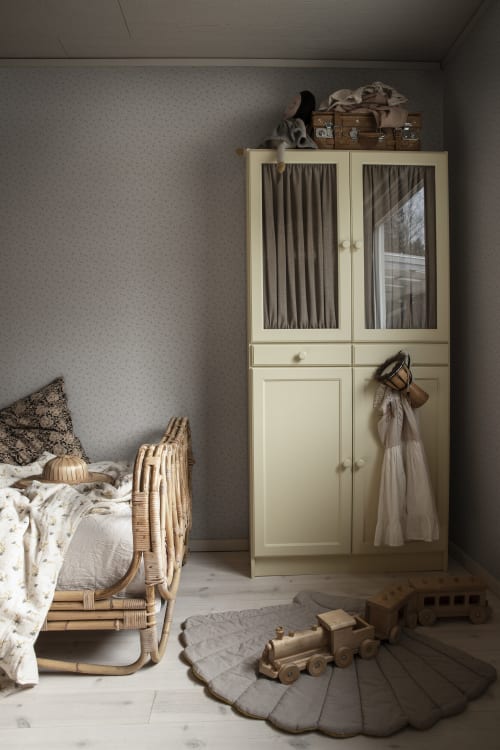 Sandberg tapeet Stella Misty Blue S10120