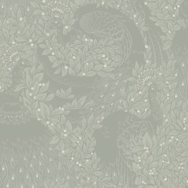 Sandberg tapeet Evelina Sage Green S10127