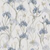 Sandberg tapeet Iris Sky Blue S10134