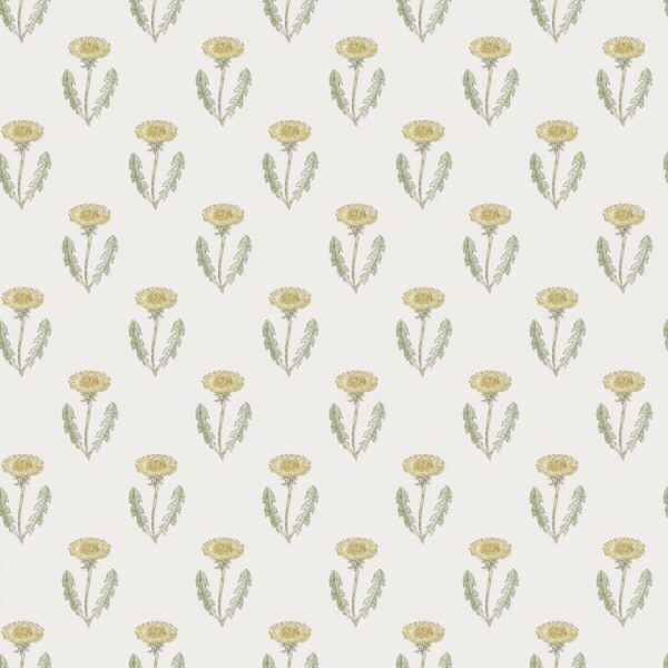 s10137_product Sandberg tapeet Maskrosen, Spring Green S10137