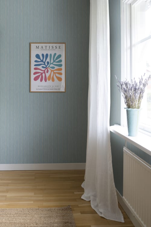 Sandberg tapeet Brita Sky Blue S10143