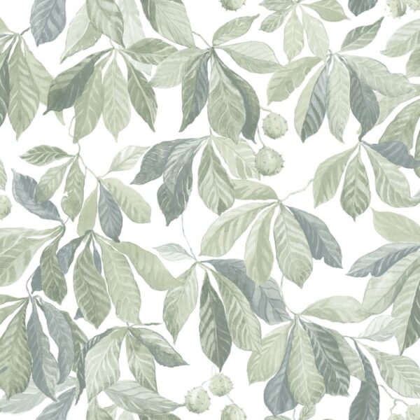 Sandberg tapeet Kersti Spring Green S10144