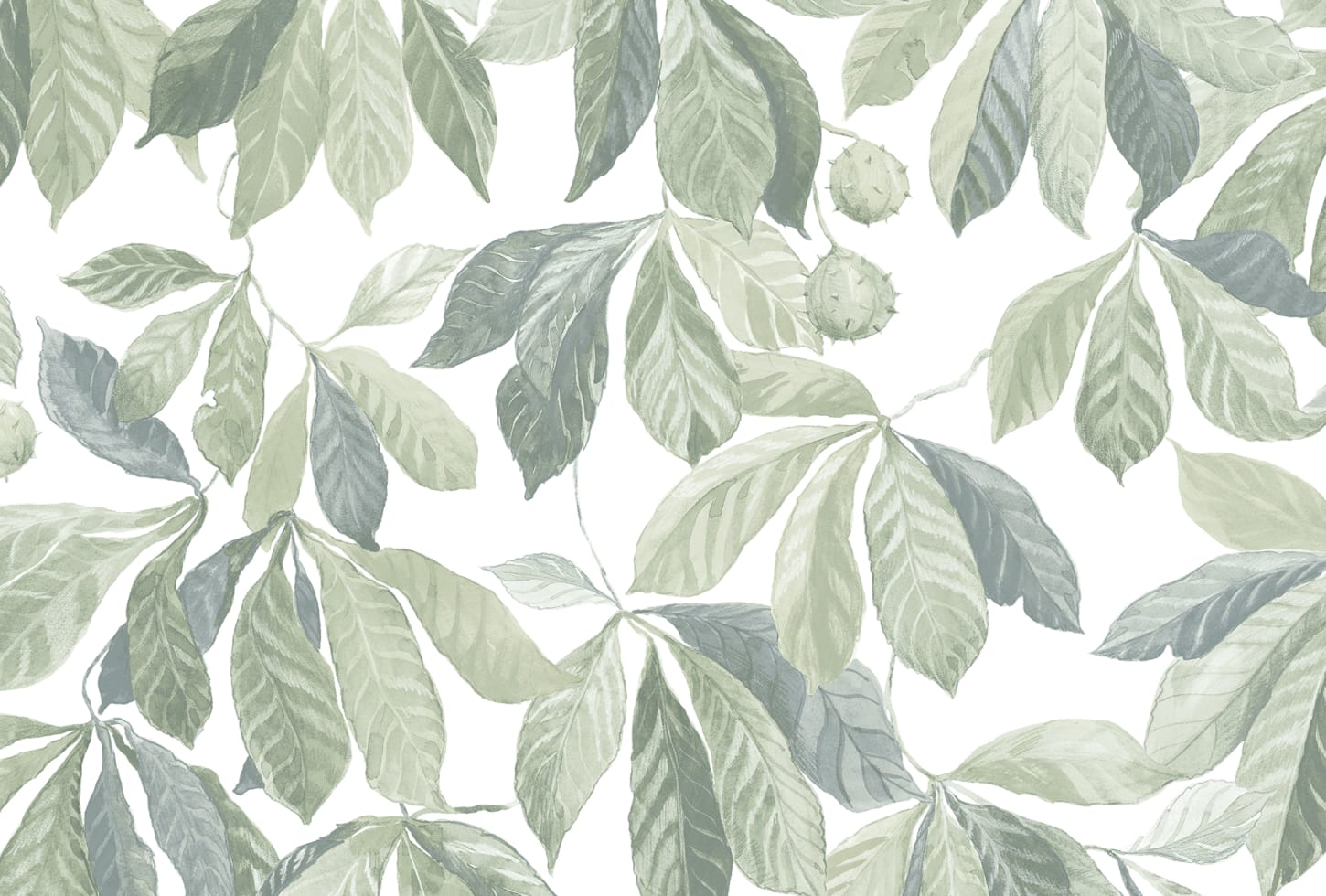 Sandberg tapeet Kersti Spring Green S10144