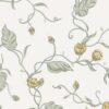 Sandberg tapeet Elmire Spring Green S10147