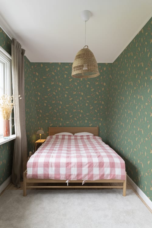 Sandberg tapeet Elmire Emerald S10149