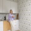 Sandberg tapeet Till Carl Lilac S10154