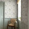Sandberg tapeet Till Carl Lilac S10154