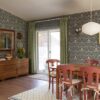 Sandberg tapeet Till Carl Indigo S10155