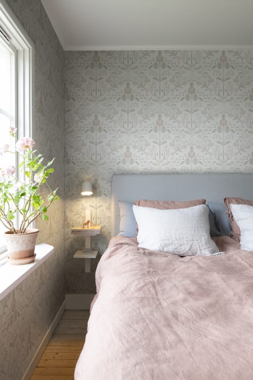 s10156_interior3 Sandberg tapeet Till Carl Powder Pink S10156