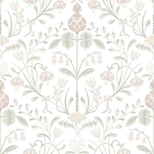 s10156_product Sandberg tapeet Till Carl Powder Pink S10156