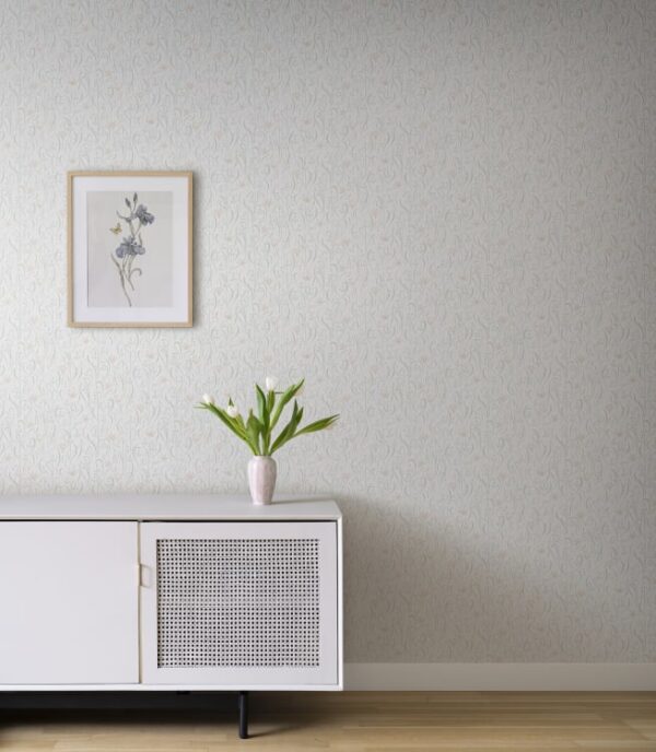 Sandberg tapeet Signe Spring Green S10157