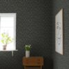 Sandberg tapeet Signe Charcoal S10158