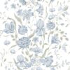Sandberg tapeet Karins Bukett, Sky Blue S10162