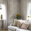 Sandberg tapeet Karins Bukett, Powder Pink S10164