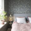 Sandberg tapeet Till Karin Folklore Blue S10165