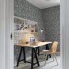 Sandberg tapeet Till Karin Folklore Blue S10165