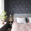 Sandberg tapeet Till Karin Midnight Blue S10167