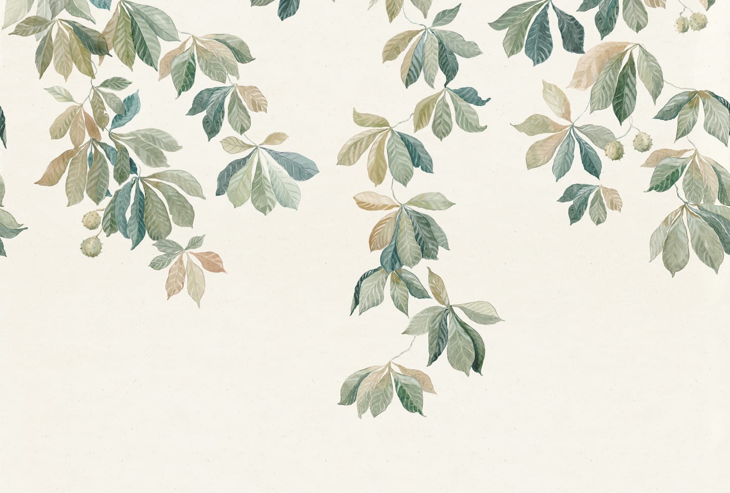 Sandberg pilttapeet Kastanjen, Garden Green S10171