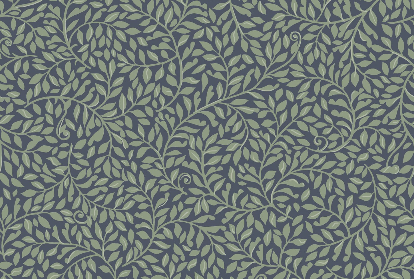 Sandberg tapeet Sigfrid, Classic Blue S10182