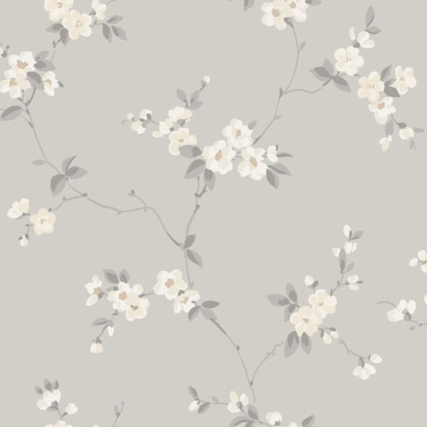 Sandberg tapeet Engla, Mineral Gray S10187