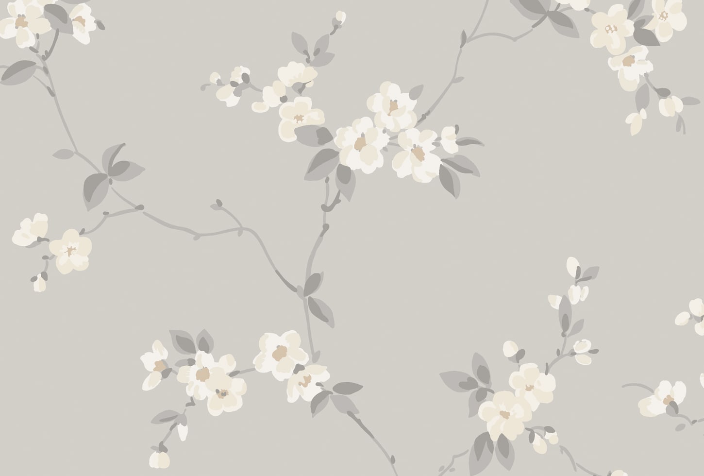 Sandberg tapeet Engla, Mineral Gray S10187