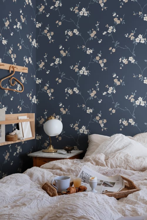 Sandberg tapeet Engla, Classic Blue S10189