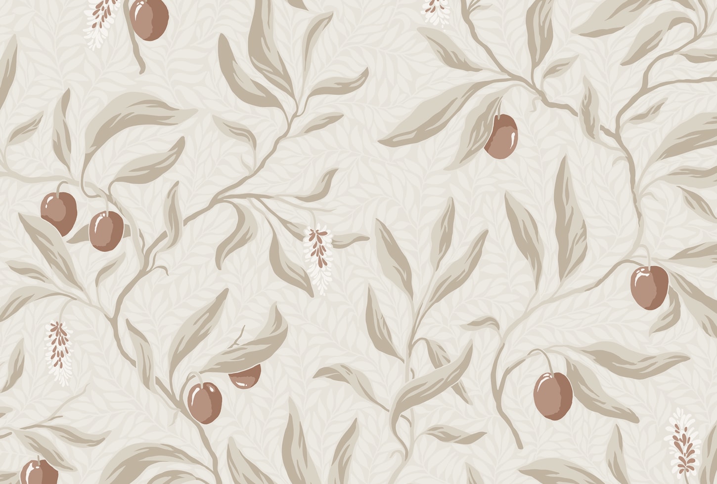 Sandberg tapeet Vinnie, Linen S10190