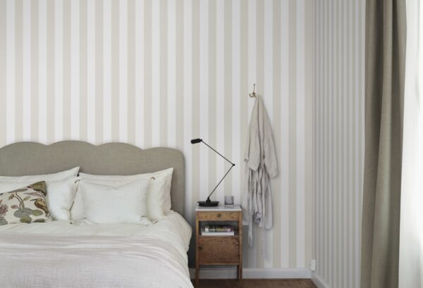 Sandberg tapeet Sam, Linen S10198