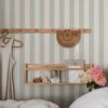 Sandberg tapeet Sam, Sage Green S10199