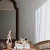 Sandberg tapeet Wilma, Misty Blue S10202