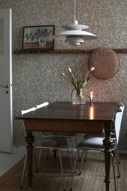 Sandberg tapeet Olof, Sage Green S10204