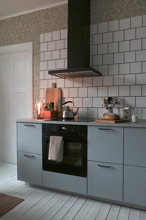 Sandberg tapeet Olof, Sage Green S10204
