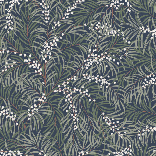 Sandberg tapeet Idun, Classic Blue S10208