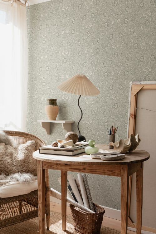 Sandberg tapeet Caroline, Moss Green S10210