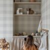 Sandberg tapeet Lykke, Misty Blue S10229