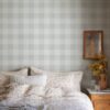 Sandberg tapeet Lykke, Misty Blue S10229