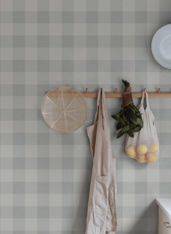 Sandberg tapeet Lykke, Misty Blue S10229