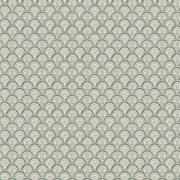 Sandberg tapeet Beata Moss Green S10236