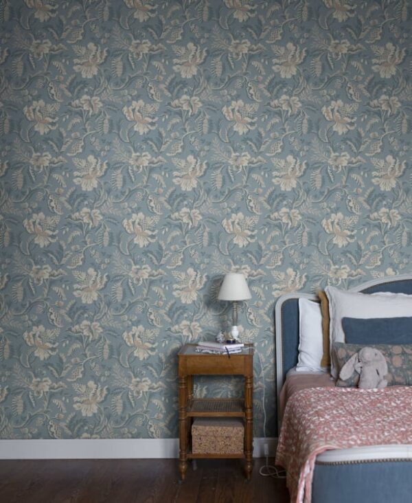 Sandberg tapeet Daphne Misty Blue S10239