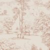 Sandberg tapeet Montfort, Terracotta S10255