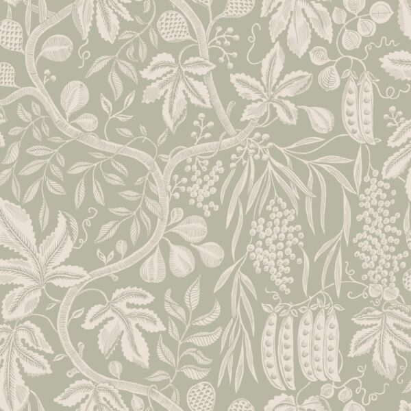 Sandberg tapeet Fig Garden Garden Green S10259