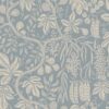 Sandberg tapeet Fig Garden Misty Blue S10260