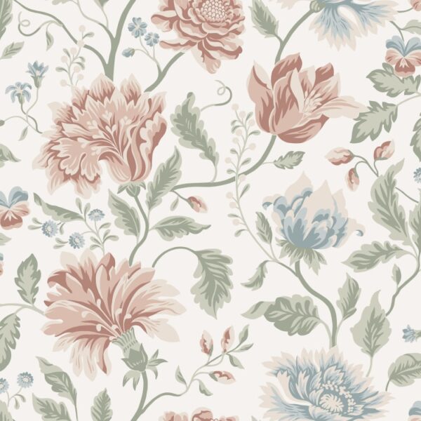 Sandberg tapeet Annabelle, Terracotta S10261