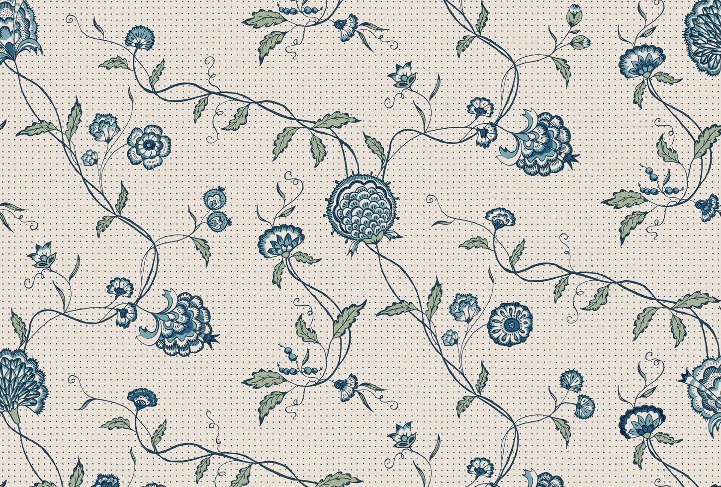 Sandberg tapeet Adelaide Blue S10264