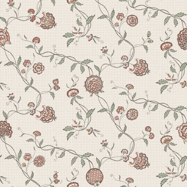 Sandberg tapeet Adelaide Terracotta S10266