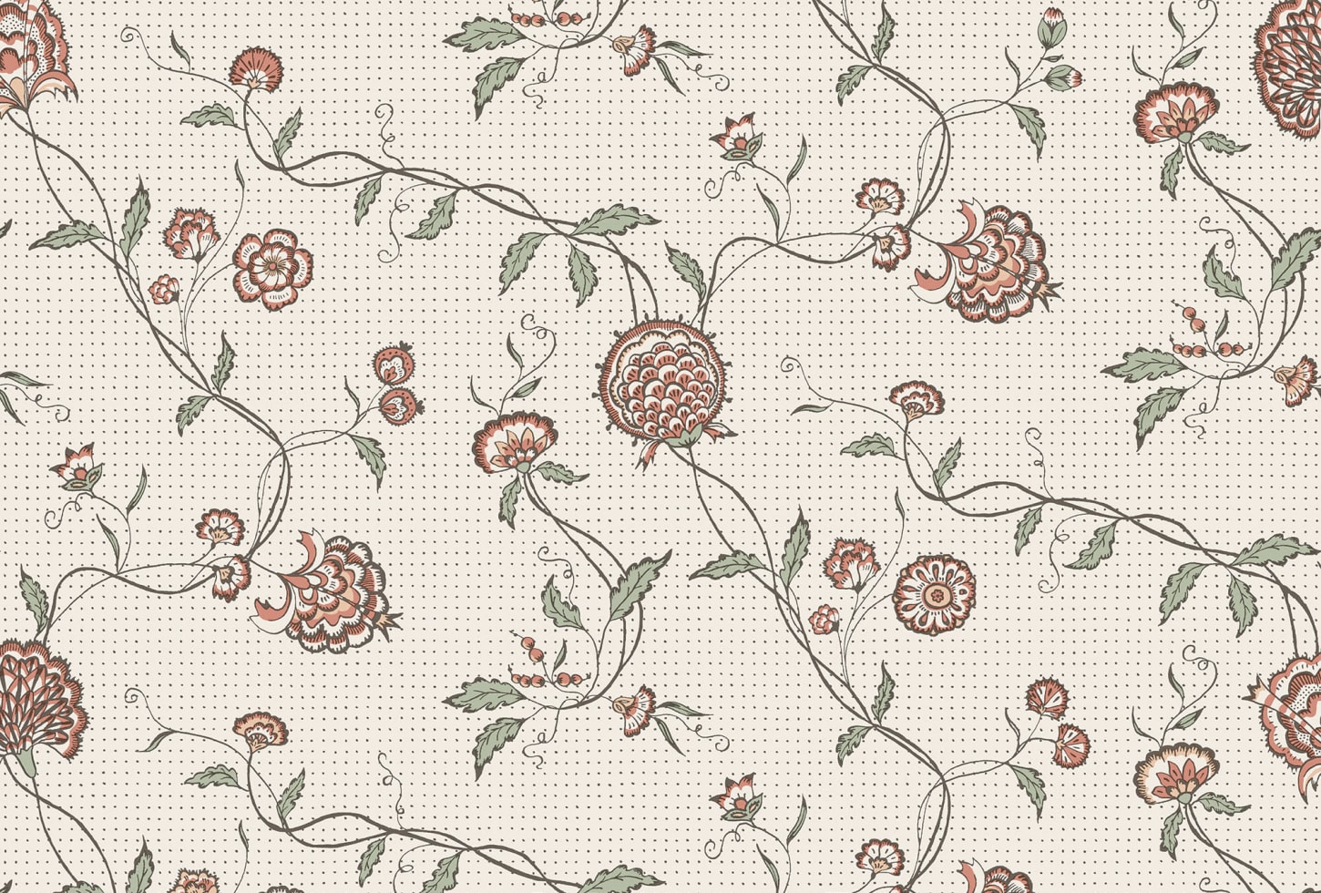 Sandberg tapeet Adelaide Terracotta S10266